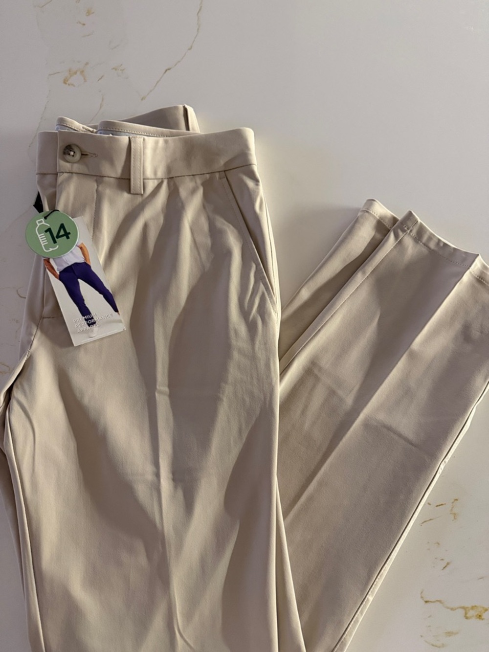 NWT Haggar Sport Pants, Khaki, 32x32